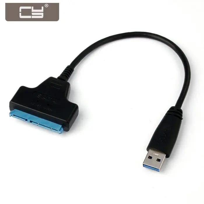 Cablec CYDZ USB 3.0, ʰ SATA 22   ̺, 2.5 ġ ϵ ũ ̹ SSD, 5Gbps